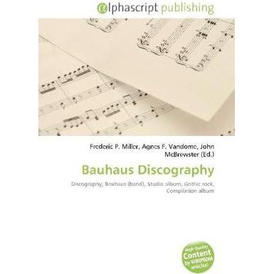 Bauhaus Discography, Fachbücher