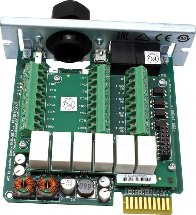 Actual product image APC Dry Contact I/O SmartSlot AP9613