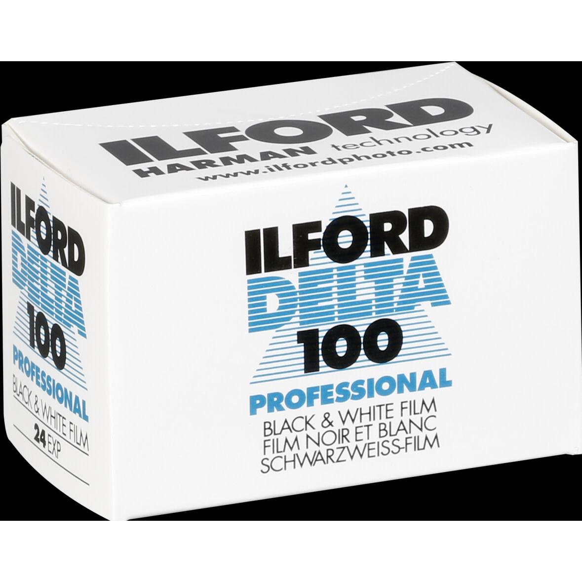 Ilford 100 Delta 135/24, Analogfilm, Schwarz