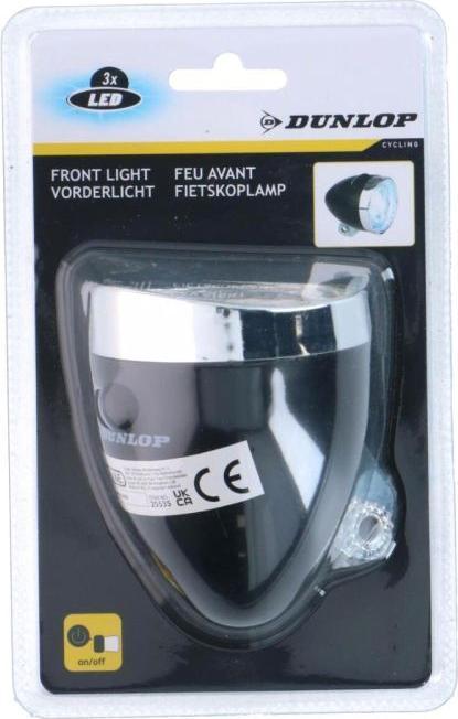 Produktbild Dunlop Bicycle light LED front