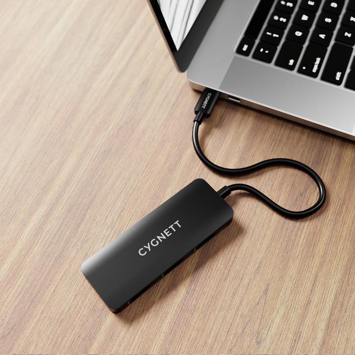 Produktbild Cygnett USB-C-Hub, Unite 3-in-1, Dreifach-HDMI (USB-C, 3 Ports)