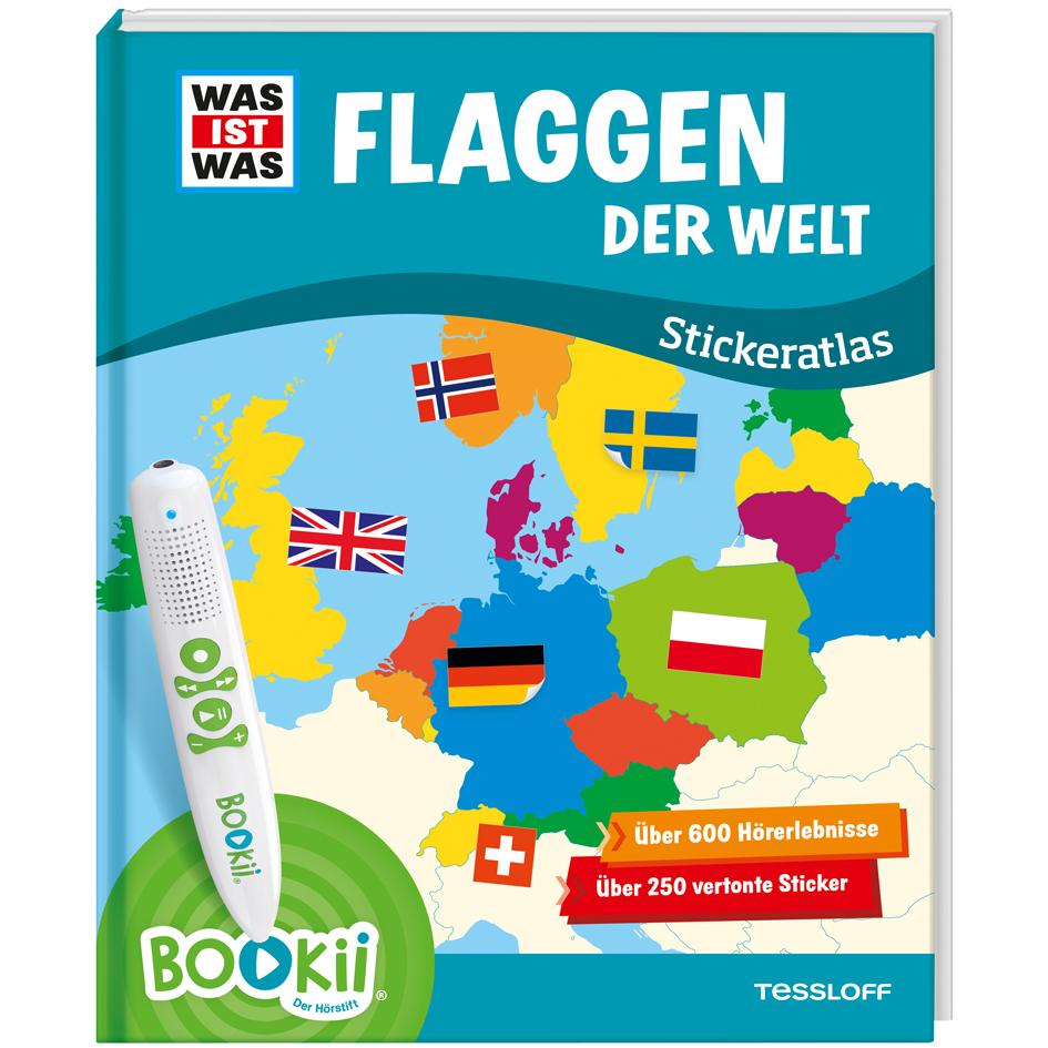 Bookii, Sticker, WAS IST WAS Stickeratlas Flaggen der Welt.