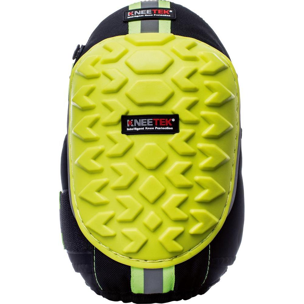Kneetek, Knieschutz, Knieschoner HiVis schwarz gelb