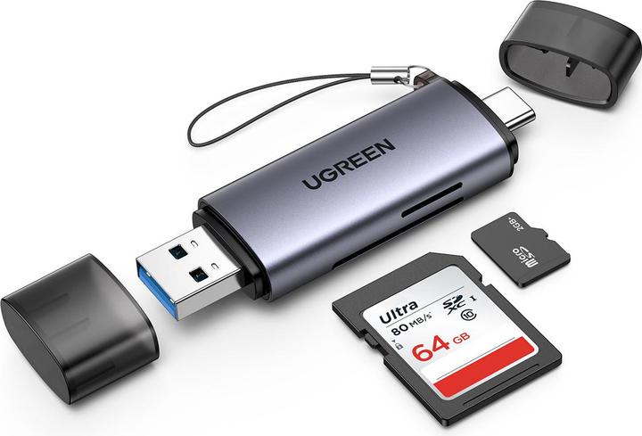 Immagine prodotto Ugreen USB-C e USB-A - TF SD 3.0 (USB-C, USB)