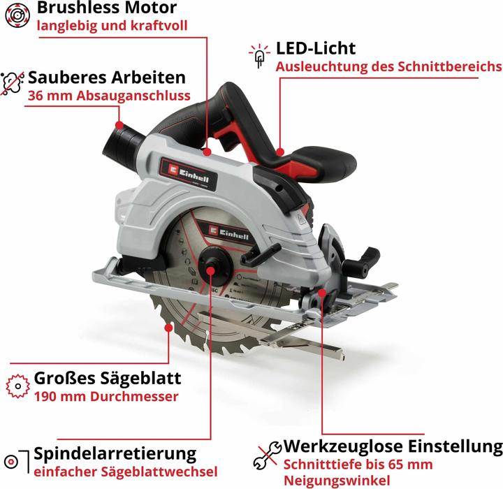 Productafbeelding Einhell TE-CS 18/190