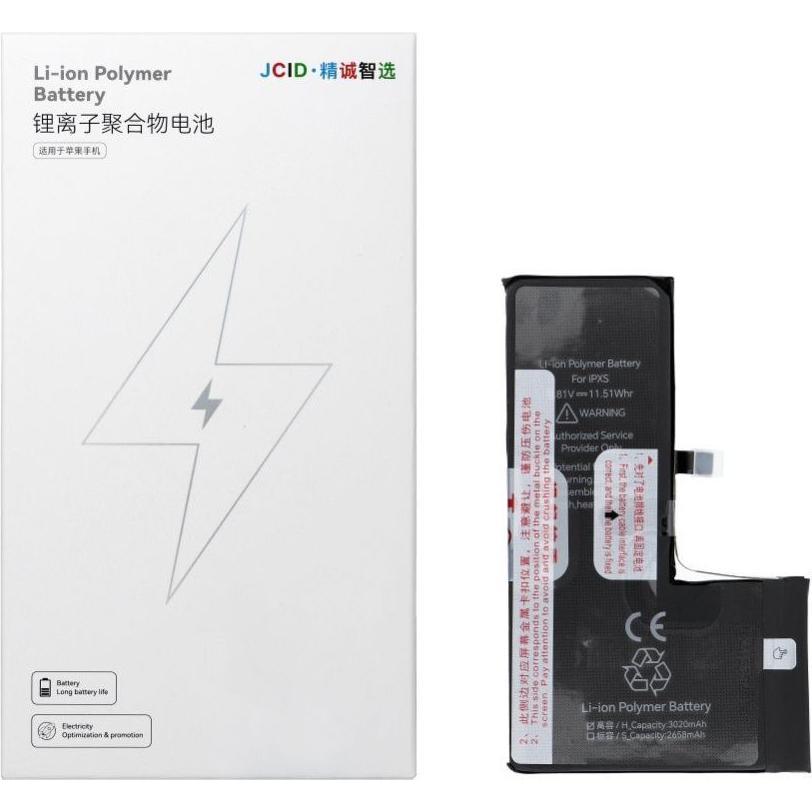 NoName Battery JCID JCID Battery for iPhone Xs 3020 mAh (high capacity), Batteria smartphone