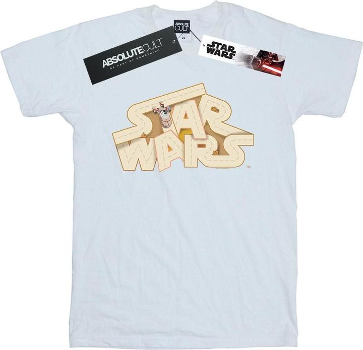 Produktbild Star Wars Tatooine Jumble Logo TShirt Jungen (140, 146)