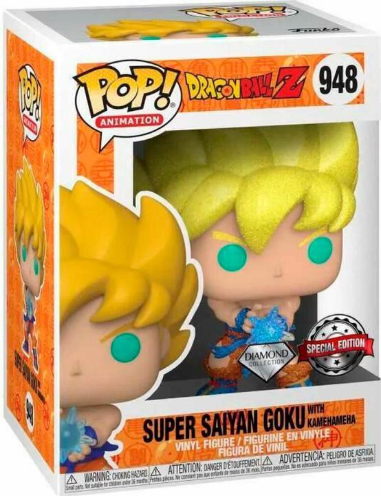 Actual product image Funko Pop! Dragon Ball Z : SS Goku w/ Kamehameha 948 DG Exc