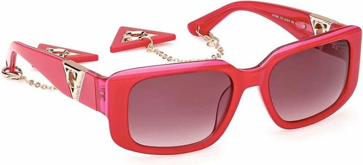 Actual product image Guess Bordeaux Gradient Rectangular Ladies Sunglasses