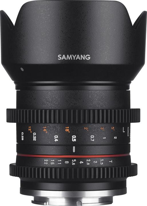 Samyang 21mm T1.5 Sony E (Sony E, APS-C / DX)