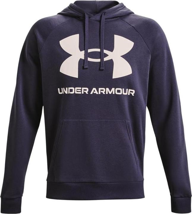 Produktbild Under Armour Bluza męska Rival Fleece Big Logo Hd granatowa r. L (1357093-558) (L)