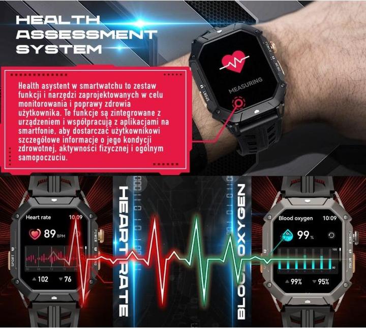 Image du produit Herren-Smartwatch RNCF24-2 GRAU (48 mm)