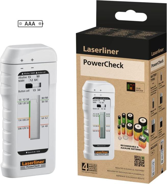 Produktbild Laserliner Batteritester PowerCheck