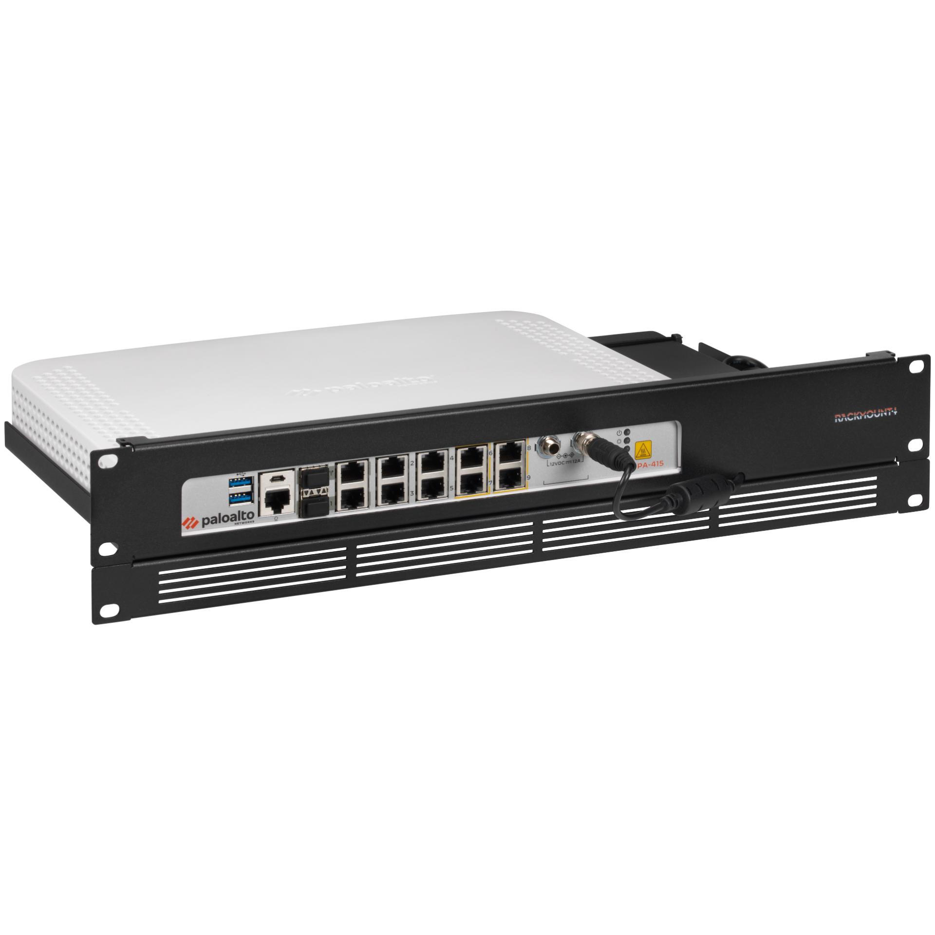 Rackmount.IT Rack Mount Kit for Palo Alto, Serverschrank Zubehör, Schwarz