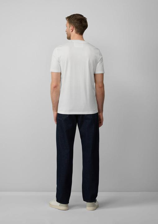 Produktbild S.Oliver T-Shirt T-Shirt aus merzerisierter Baumwolle mit Logo-Detail (XXL)