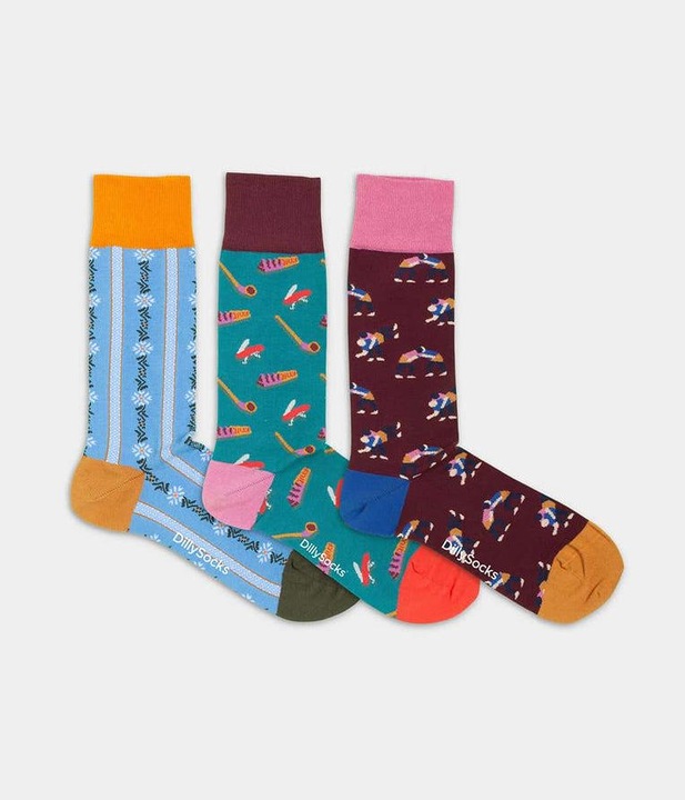 Produktbild DillySocks Swiss Essentials Gift Box (3er Pack, 36 - 40)