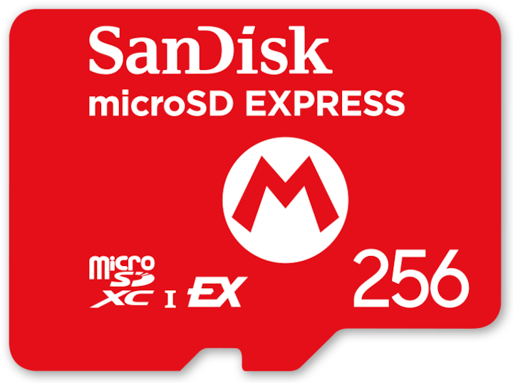 Nintendo SanDisk microSD Express Card (256 Go, microSDXC, U3, UHS-I)