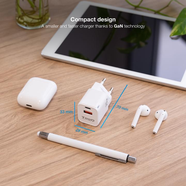 Immagine prodotto Tooq Technology TQWC-GANQCPD30WT (30 W)