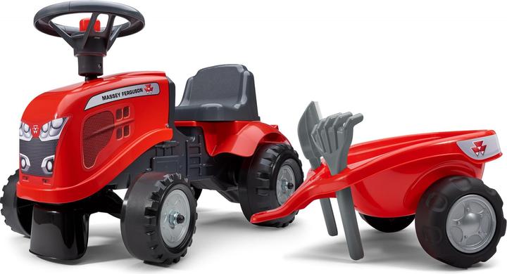 Falk Trattore Massey Ferguson con rimorchio