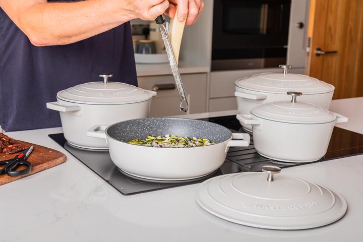 Actual product image Master Class Casserole Dish (Pan set + pot set, Aluminium)