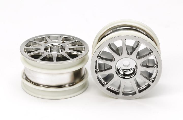 Produktbild Tamiya M-Chassis 11-Spoke Wheel Chrome Plated