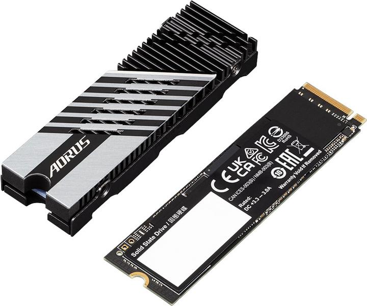 Productafbeelding Gigabyte Aorus Gen4 7300 (1000 GB, M.2 2280)