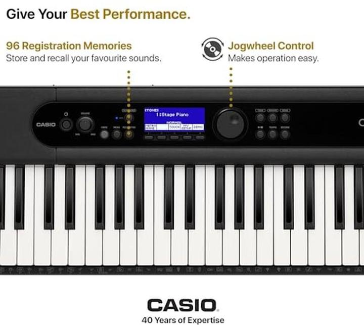 Produktbild Casio Keyboard CT-S400 (61 Tasten)