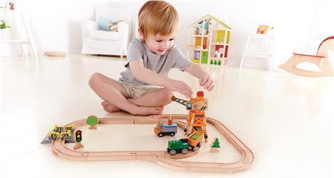 Produktbild Hape Kran- und Güter-Set