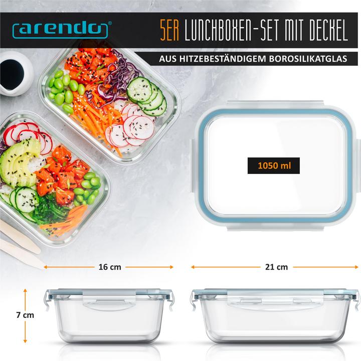 Produktbild Arendo Frischhaltedose (1.05 l)