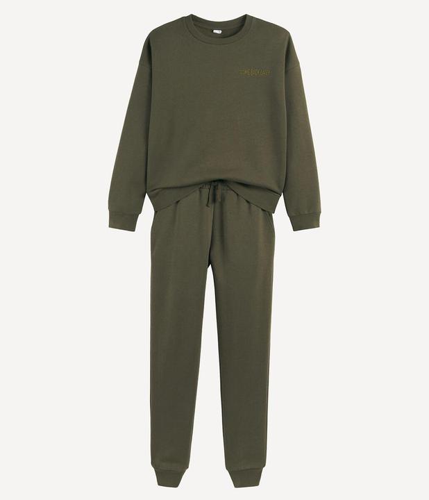 Produktbild La Redoute Collections Pyjama aus Sweatware (140)