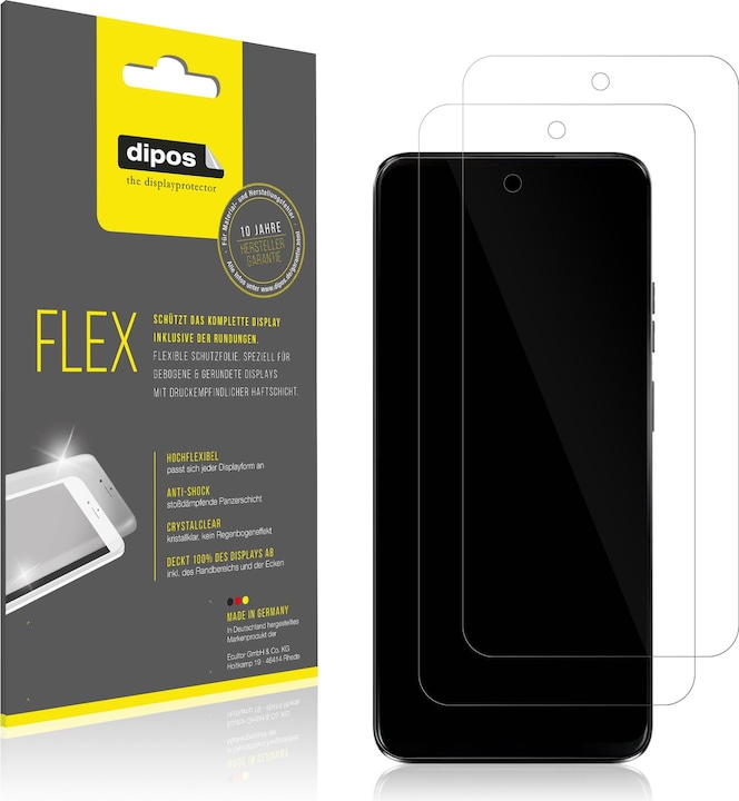 Produktbild Dipos 3D Full Cover Schutzfolie (1 Stück, Motorola Moto G35)