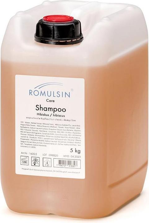 Produktbild Romulsin Pflegeshampoo Hibiskus (Flüssiges Shampoo)