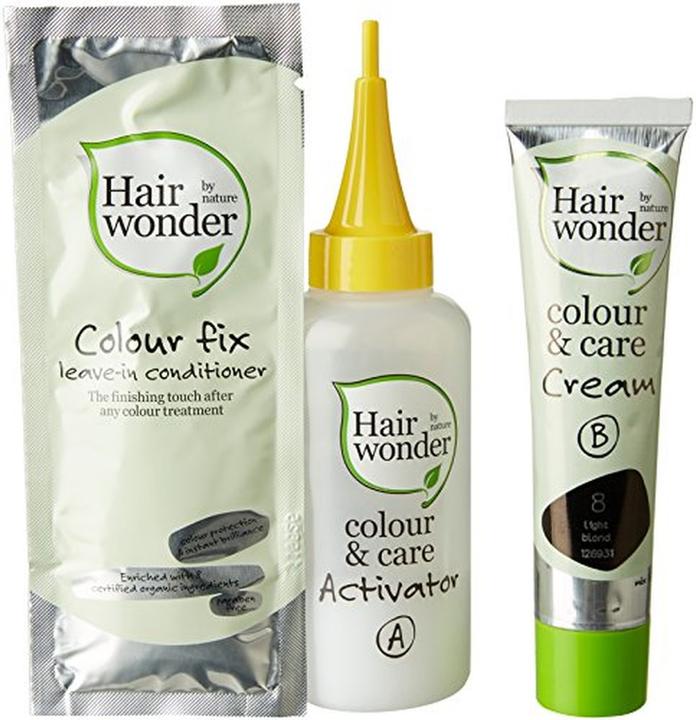 Produktbild Hairwonder Colour & Care (8 Hellblond)
