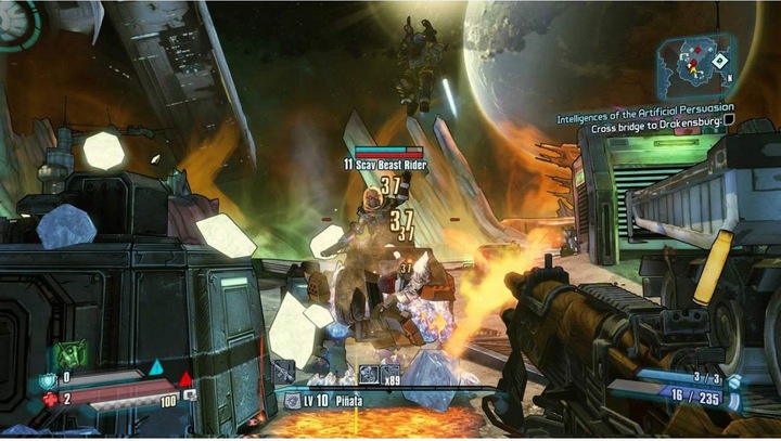 Produktbild 2K Games Take-Two Interactive Borderlands Triple Pack, PS3 Standard+DLC Englisch PlayStation 3 (PS3, EN)