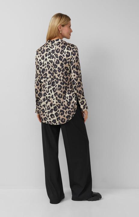 Produktbild s.Oliver Bluse Hemdbluse mit All-over-Print (36)