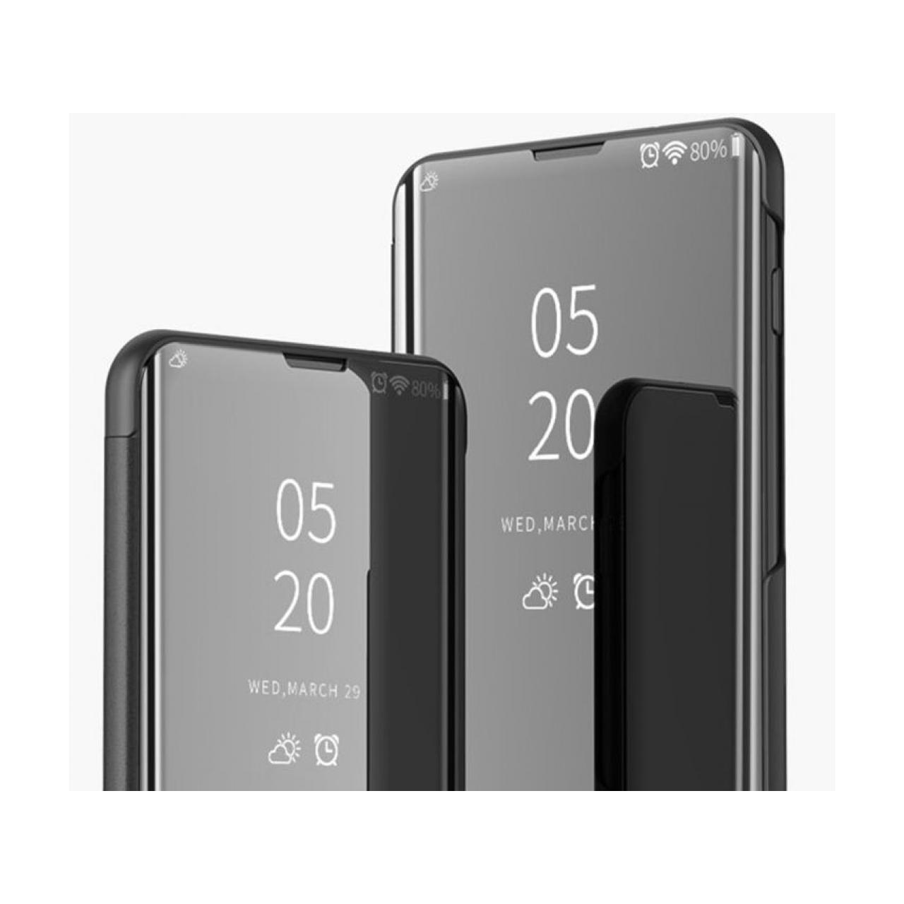 Screenguard Huawei Nova 5T Clear View Flip Case (Huawei Nova 5T), Smartphone Hülle, Rosa