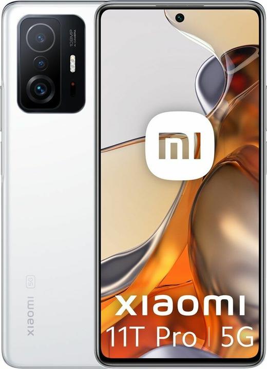 Actual product image Xiaomi 11T Pro (128 GB, Moonlight White, 6.67", Dual SIM, 5G)