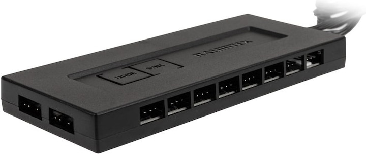 Produktbild Raijintek PWM Controller RJK 5V DRGB-PWM Control hub (8 Lüfter)