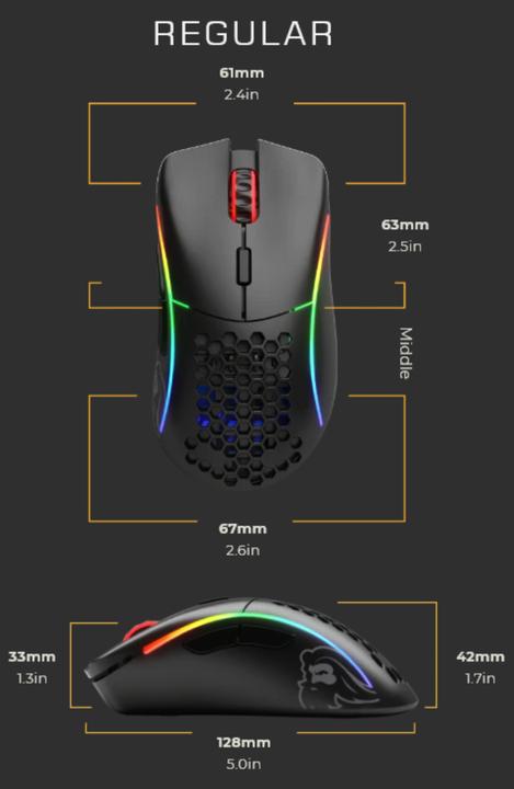 Immagine prodotto Glorious PC Gaming Race modello D (Cablato)