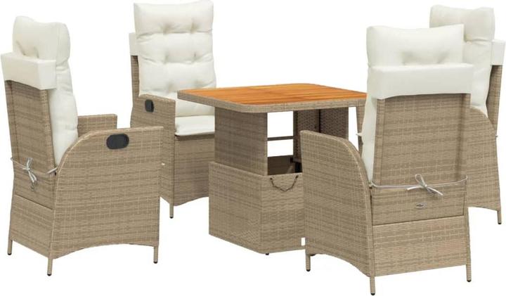 Produktbild vidaXL Garten Essgruppe (80 x 80 x 40 cm)