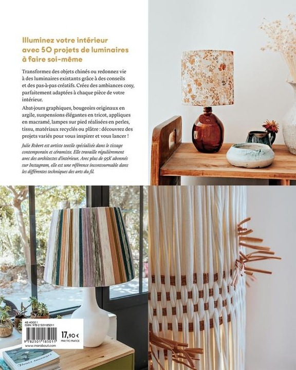 Image du produit Jeux de lumière : 50 lampes à créer soi-même (Français, Robert Julie, 2024)