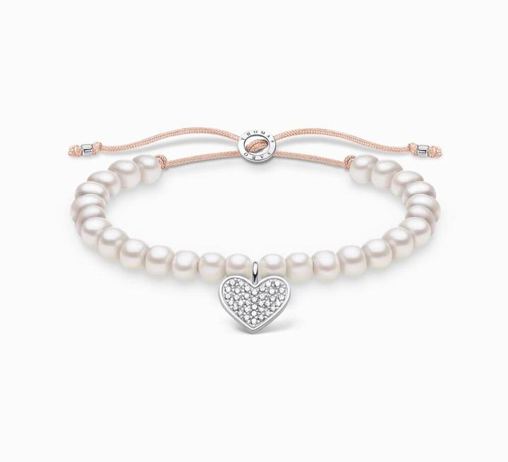 Produktbild Thomas Sabo Armband (20 cm, 925er Silber, Perlon/Nylon)