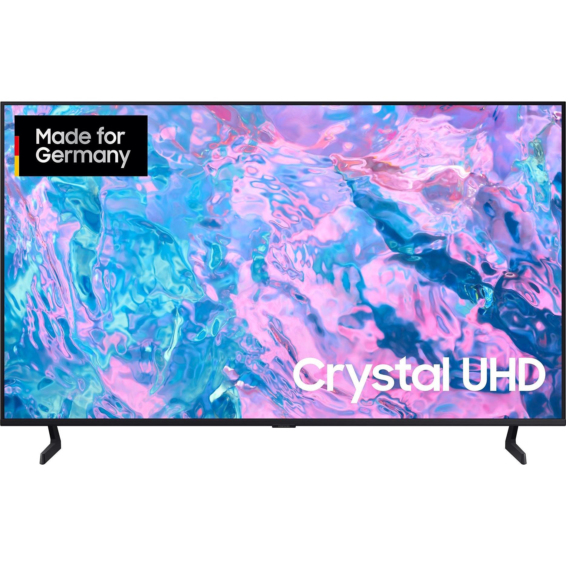 Samsung SAMS GU55CU6979UXZG (55", CrystalRes, 4K, 2024), TV, Schwarz