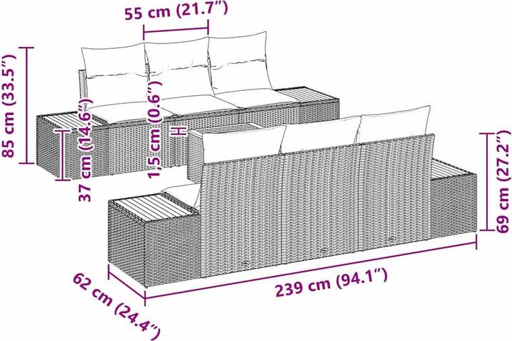 Produktbild vidaXL Maren