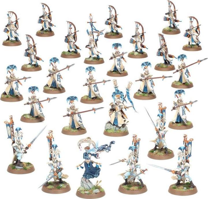 Image du produit Games Workshop Warhammer AoS - Spearhead Lumineth Seigneurs du royaume (Matières plastiques)