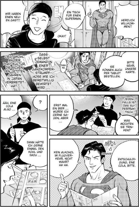 Actual product image Panini Superman vs. Meshi: Kulinarische Ausflüge nach Japan (Manga) 01 (German, Kai Kitagou, Satoshi Miyagawa, 2023)