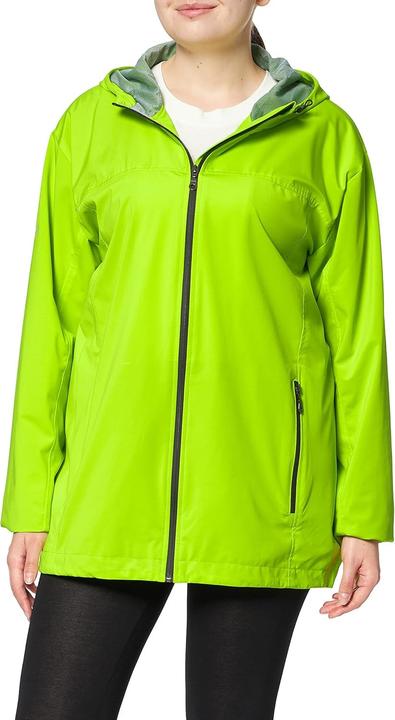 Actual product image Trigema Light Rain Jacket with Hood and Adjustable Cuffs (M)