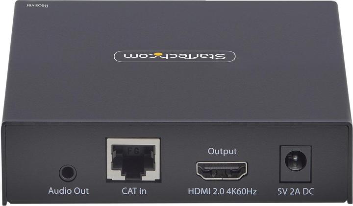 Immagine prodotto StarTech .com IH2006-HDMI-RX, Ricevitore, Cablato, 3840 x 2160 Pixel, 60 Hz, Nero, Metallo