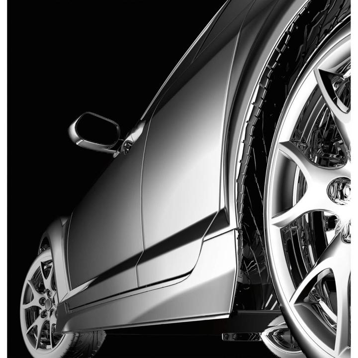 Produktbild Trenddeko Rolling in Chrome (528 x 300 cm)