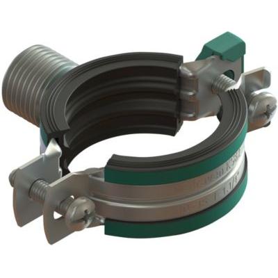 Walraven, Zubehör Sanitärinstallation, M8/10/1/2'Ø 10-14mm - Elforzinket KSB2 Triple Rørbøjle